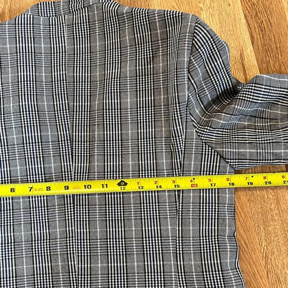 Premise Studio Plaid Blazer 6 Tailored Preppy Academia old money office siren - Picture 11 of 12